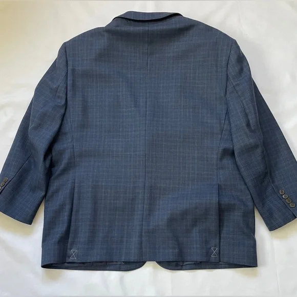 NEW Jos. A. Bank men's suit size 50 Plaid Blazer Sport Coat Jacket 100% wool